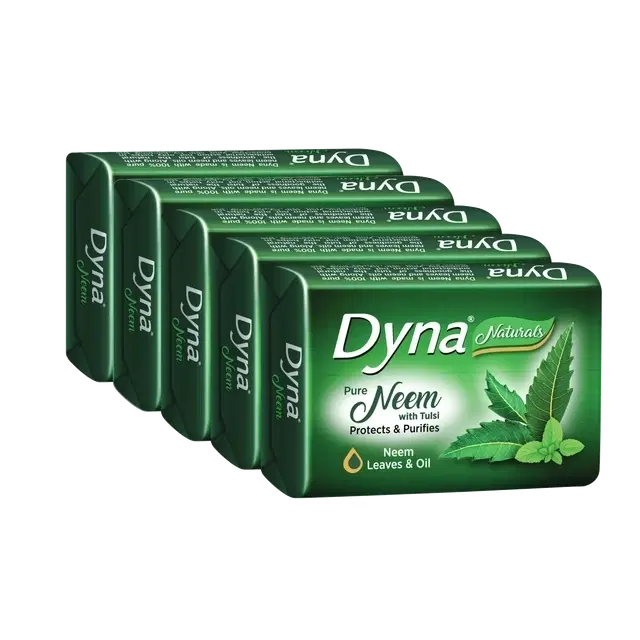 Dyna Naturals Neem & Tulsi Soap 5X100 g