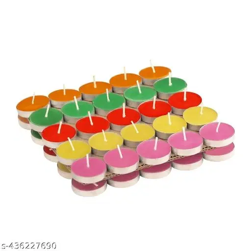 Tealight Candles for Home Decoration, Pack of 50