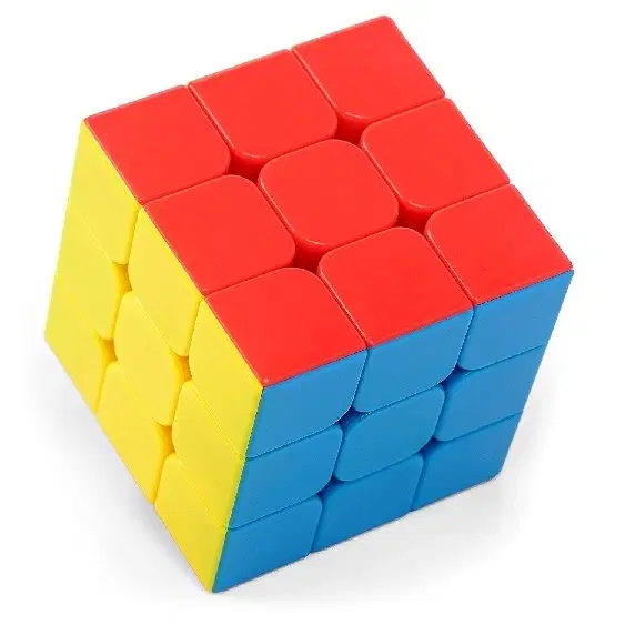 Plastic Rubik Cube, Multicolor