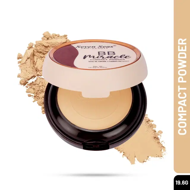 Seven Seas Absolute Compact Powder, Natural