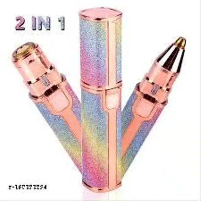 2 in 1 Eyebrow Trimmer, Multicolor