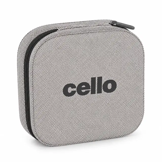 Cello Brunch, Grey | Leak-Resistant | Easy To Carry | For Office, School & Travel