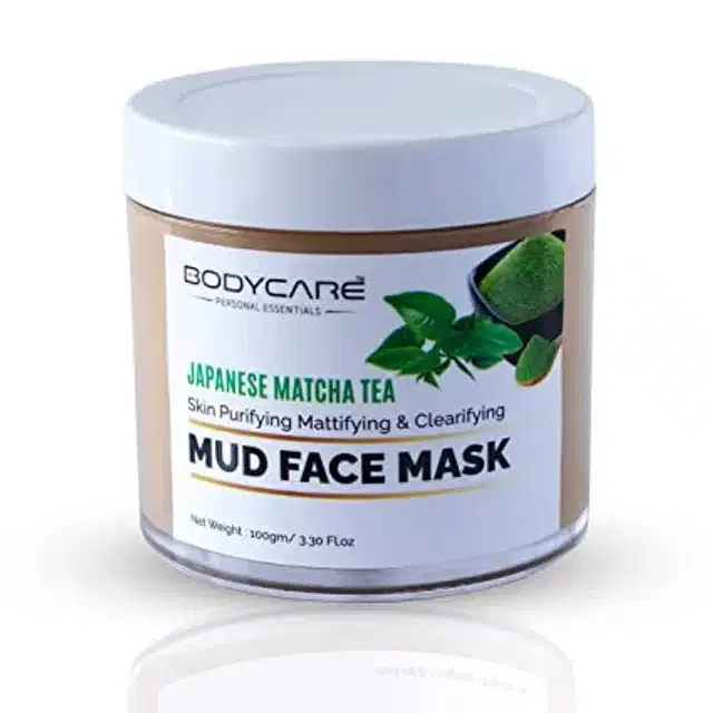 My Bodycare Premium Japanese Matcha Green Tea Mud Face Mask, 100 g