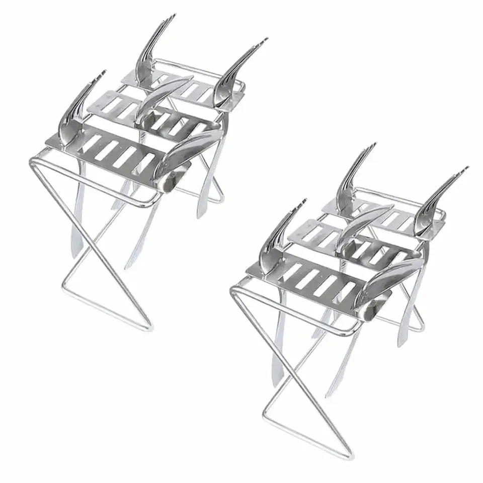 Oc9 Stainless Steel Cutlery Rack For Kitchen, Pack Of 2, Oc-163