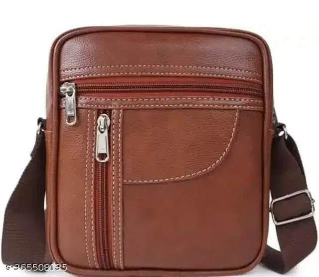 Sling Bag for Men & Women, Tan