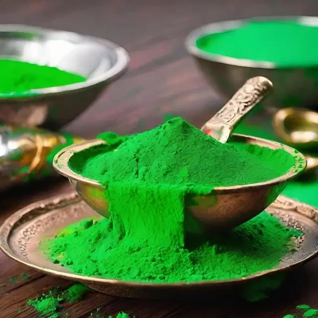 MANGALBHAVAN HERBAL GREEN GULAL, 100gm, Pack of 1