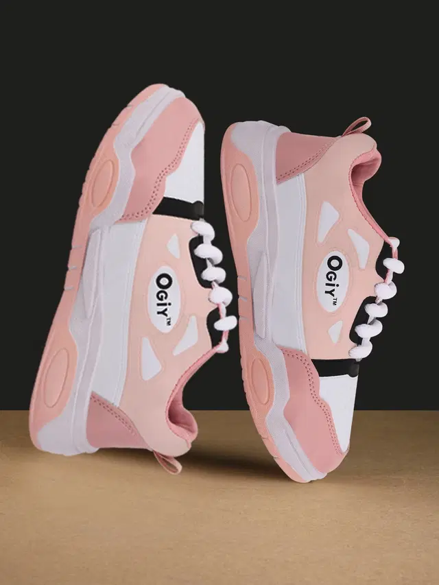 Casual Shoes for Women, Pink (8)