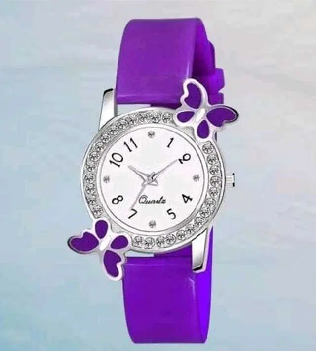 Analog Watch For Womens (Purple) (WS-43)