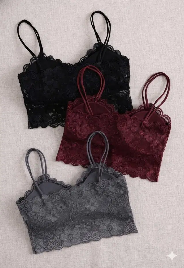 Cotton Solid Padded Bras for Women, Multicolour, Pack of 3 (28)