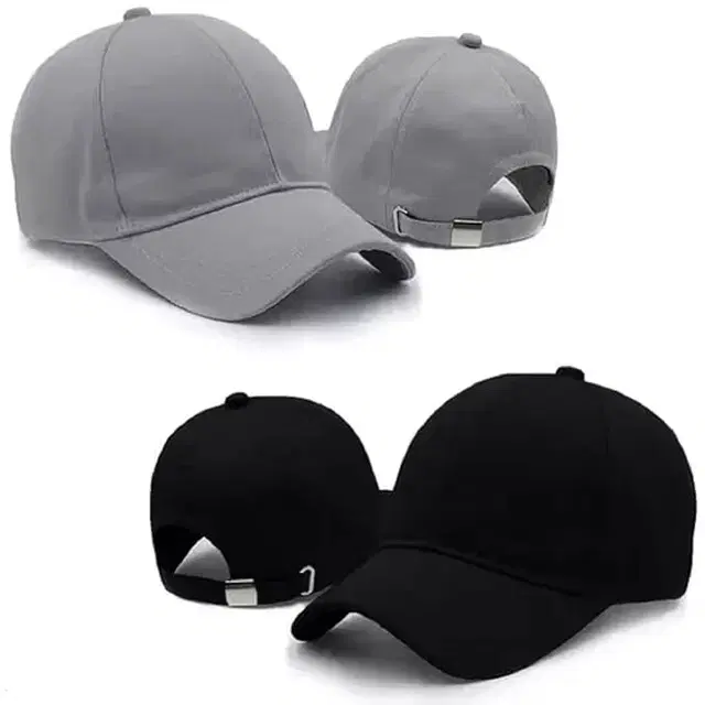 Cotton summer baseball sports cap combo for men.