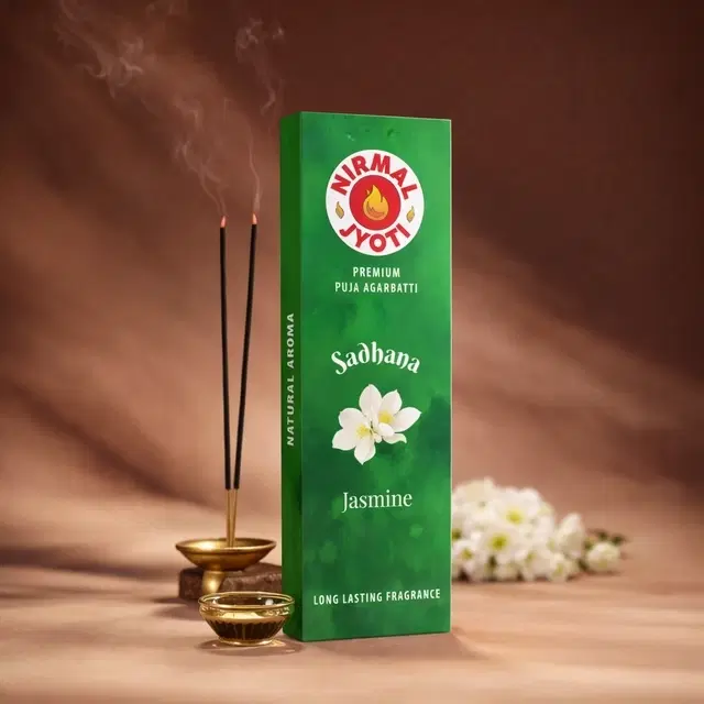 Nirmal Jyoti Jasmine Agarbatti 125 g