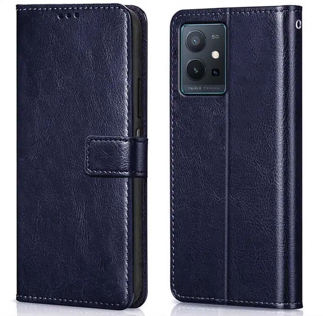 Flip Mobile Cover for IQOO Z6 5G, Multicolor