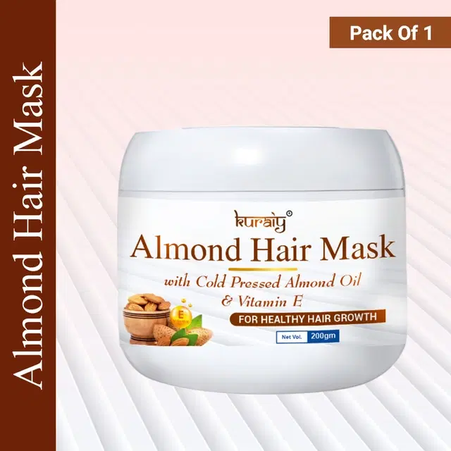 Kuraiy Almond Hair Mask, 200 g