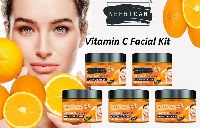 Vitamin C Facial Kits, 50 g, Set of 5