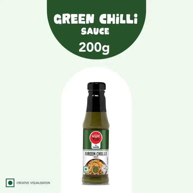 Wok Tok by Veeba Green Chilli Sauce 200 g