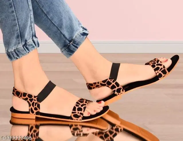 Flats for Women (Brown, 7)