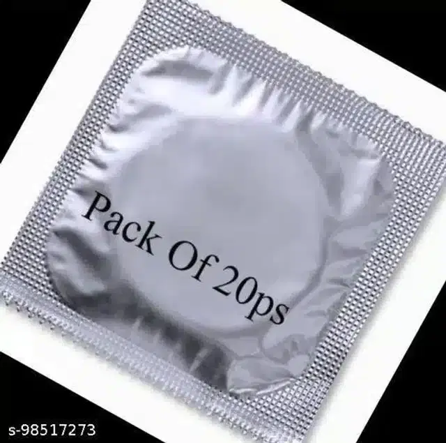 Xebok Fruits Flavoured Extra Dotted Condoms, Pack of 20