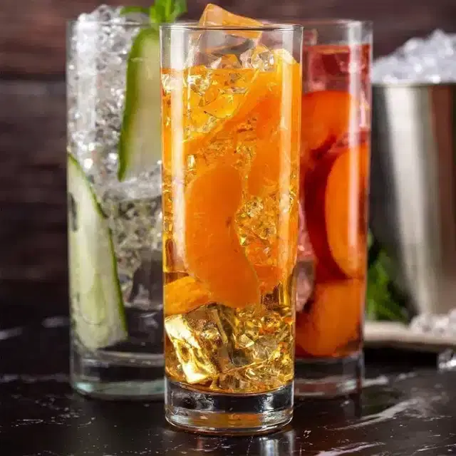 Liquor cum Cocktail Glasses, Transparent, 300 ml, Pack of 3