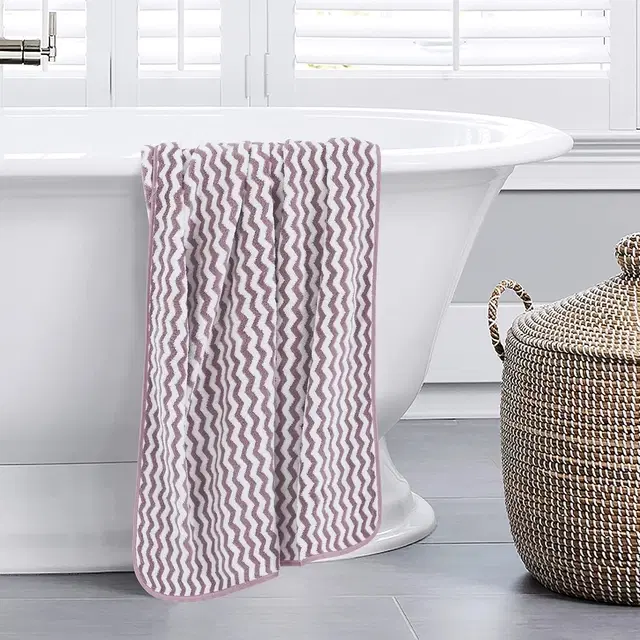 Microfiber Solid Bath Towel, Multicolor