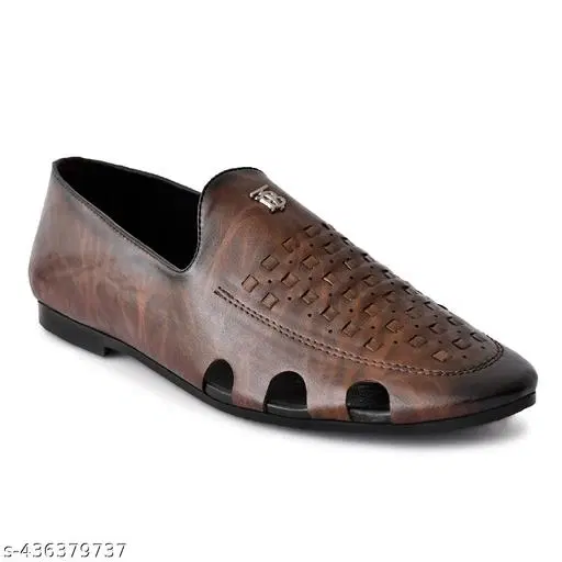 Juttis for Men (Brown, 9)