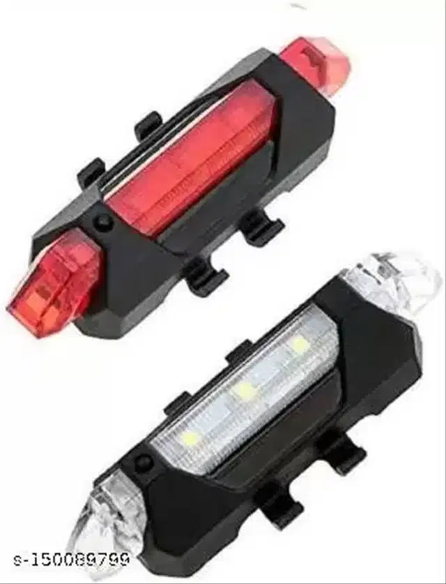 Rechargeable Head Light, Red & White, Pack of 2