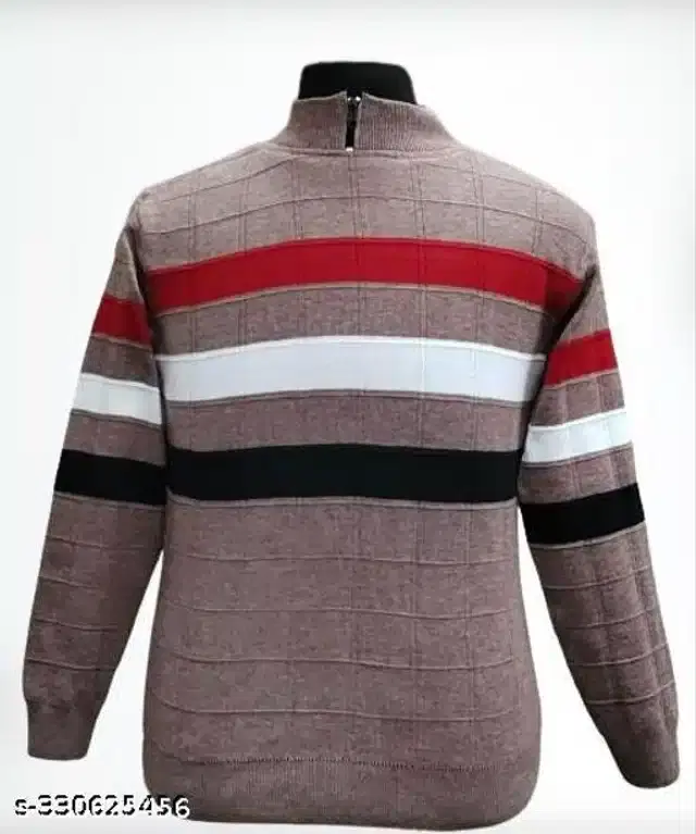 Woolen Sweater for Men (Multicolor, Free Size)