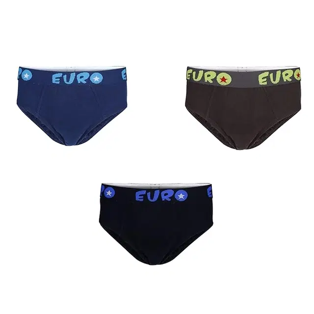 Rupa Euro Micra Briefs for Kids Pack of 1, Multicolor (70 cm)