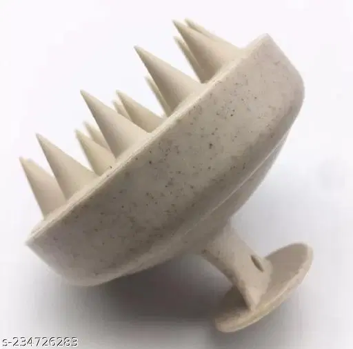 Scalp Massager Shampoo Brush with Soft Silicone Bristles for Scalp Care, Shower Hair Scalp Scrubber Exfoliator for Dandruff Removal and Hair Growth, Wet & Dry for Men, Women and Kids