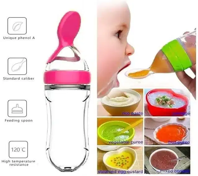 Silicone Food Feeder for Kids, Multicolor