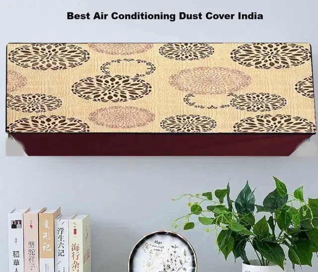 PVC Printed AC Cover, Multicolor, 1.5 Ton