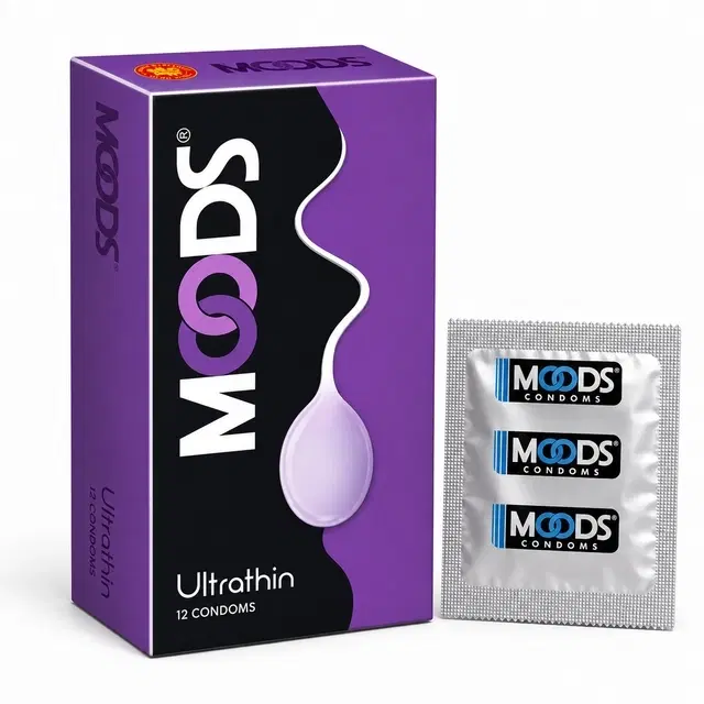 Moods Ultra Thin Condom, 12 Sheets
