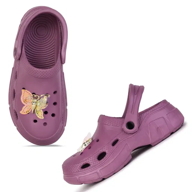 Clogs for Women (Pink, 5)