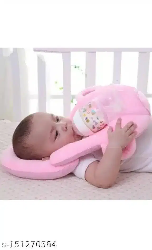 Breast Feeding Pillow for Baby, Pink, 6x10x1.5 cm
