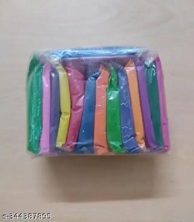 Rangoli Colors Pouch, 10 Pcs with Bottle, Multicolor, Set of 2