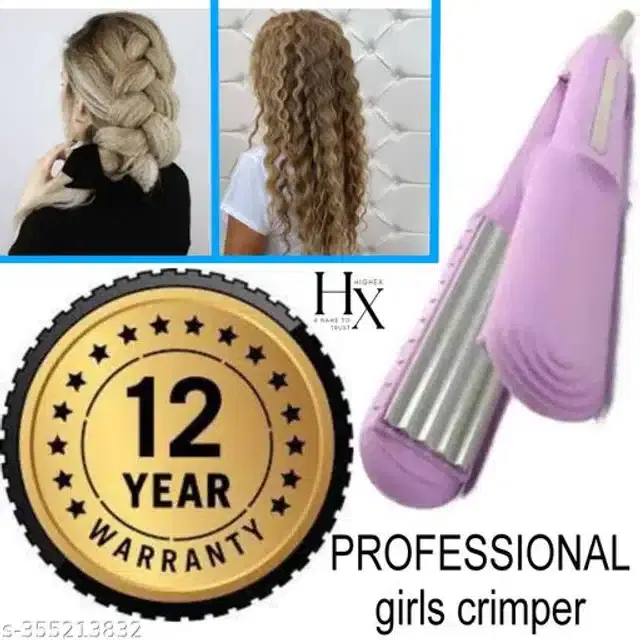 Plastic Hair Straightener, Purple