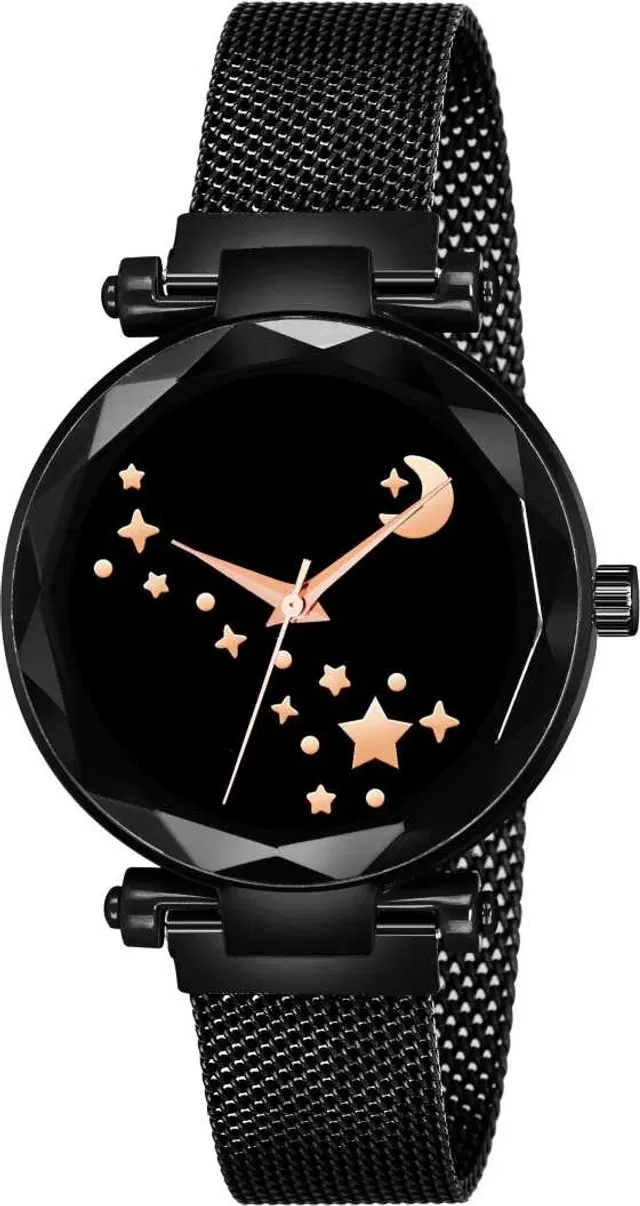 Metal Strap Analog Watch for Women & Girls (Multicolor)