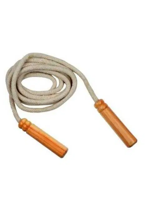 Pinak Premium Wooden Jumping Rope For Men & Women, Pack Of 2, Multicolour, PS-104