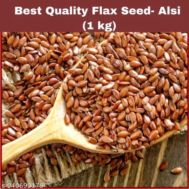 Organic Flax Seeds, 1000 g