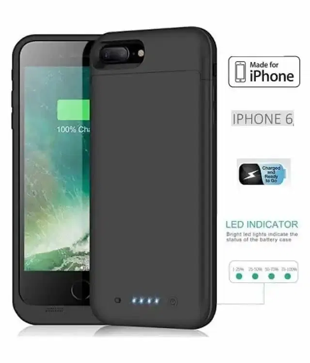 Mops Iphone 6 Power Case 2400 -Mah Li-Ion Power Bank Assorted