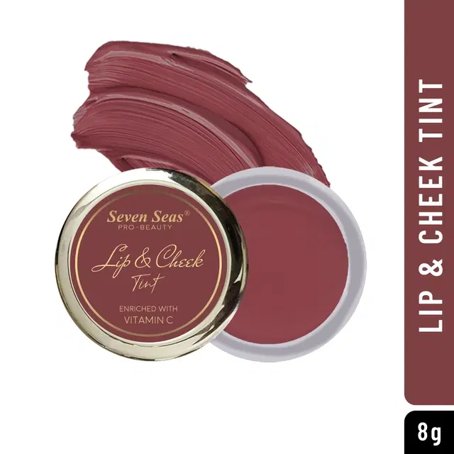 Seven Seas Cheek Tint for Women, Maroon (8g)