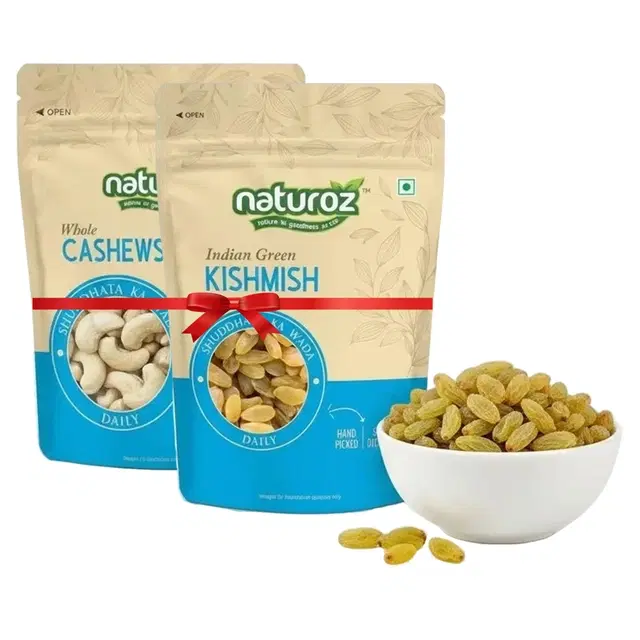 Naturoz Combo (Raisin 500 g + Cashew 250 g )