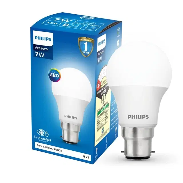 Philips 7w B22 Led Cool Day Light Bulb (929001143013)