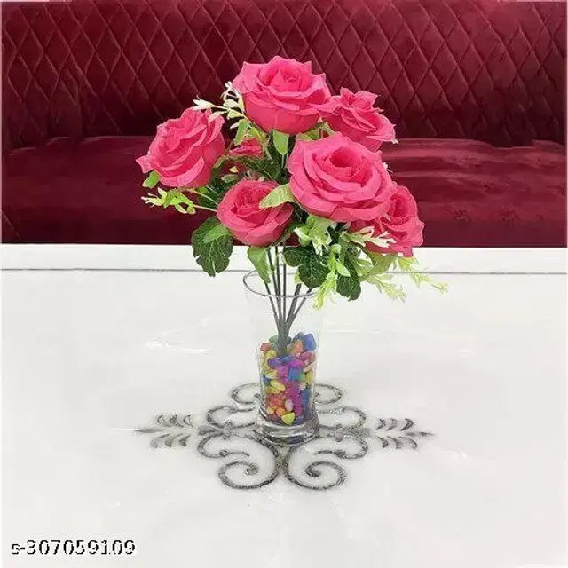 Plastic Artificial Flower, Multicolor