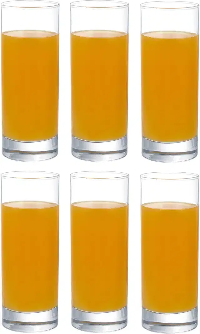 Liquor cum Cocktail Glasses, Transparent, 300 ml, Pack of 6