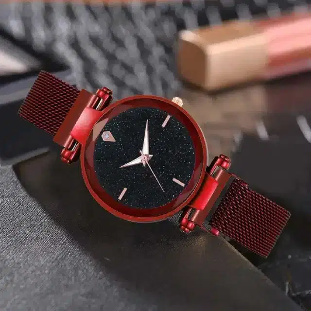 Women's Analog Watches, Pack of 1 (Red)