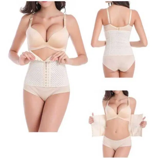 Women's Nylon Spandex Trimmer Tummy Slim Belt (S412)