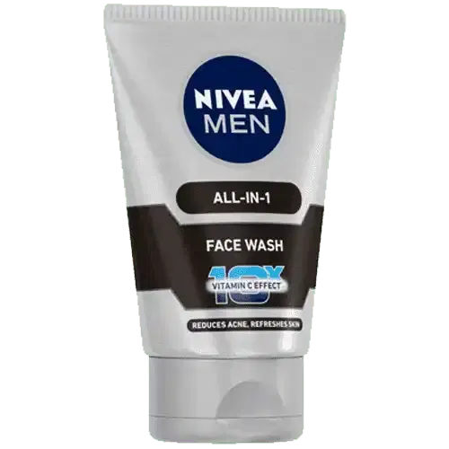 Nivea Men All-In-One Charcoal Face Wash 100 ml