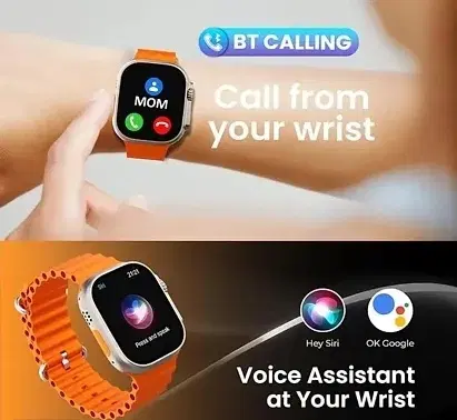 Silicone T800 Ultra Smartwatch, Orange