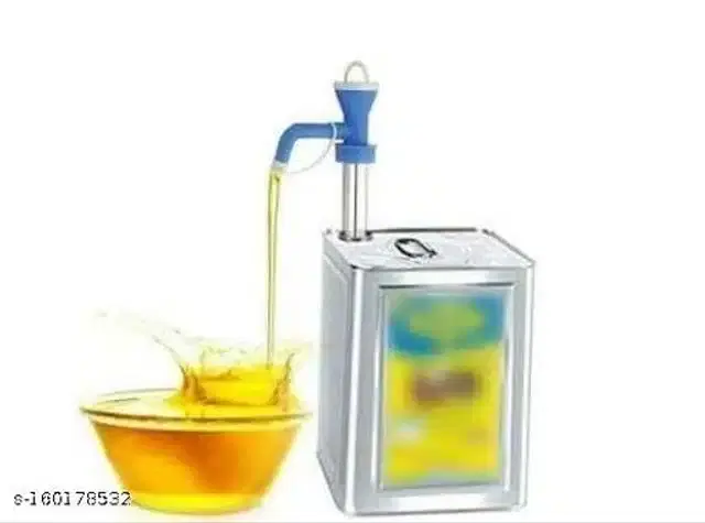 Stainless Steel Manual Hand Oil Pump, Multicolor