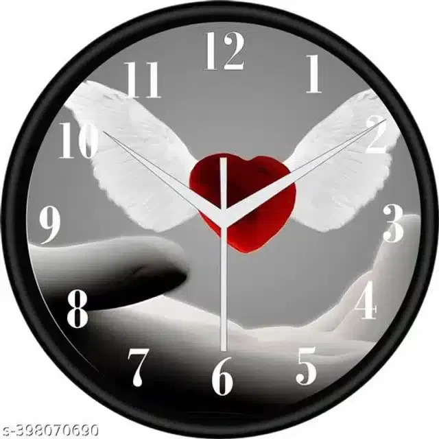 Analog Wall Clock for Home, Multicolor